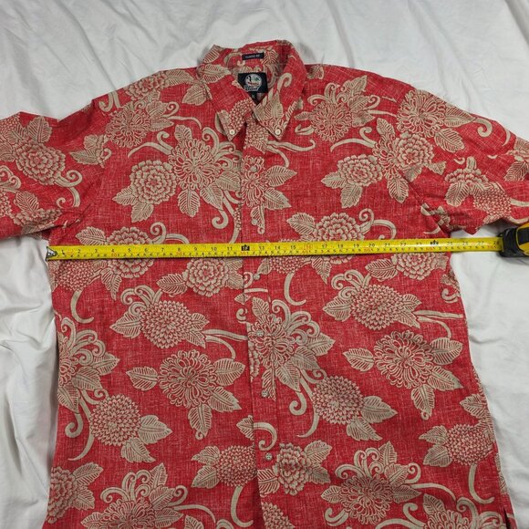 Reyn Spooner Kloth Mens Size XL Red Floral Button Front Shirt Aloha Hawaiian - Picture 6 of 9